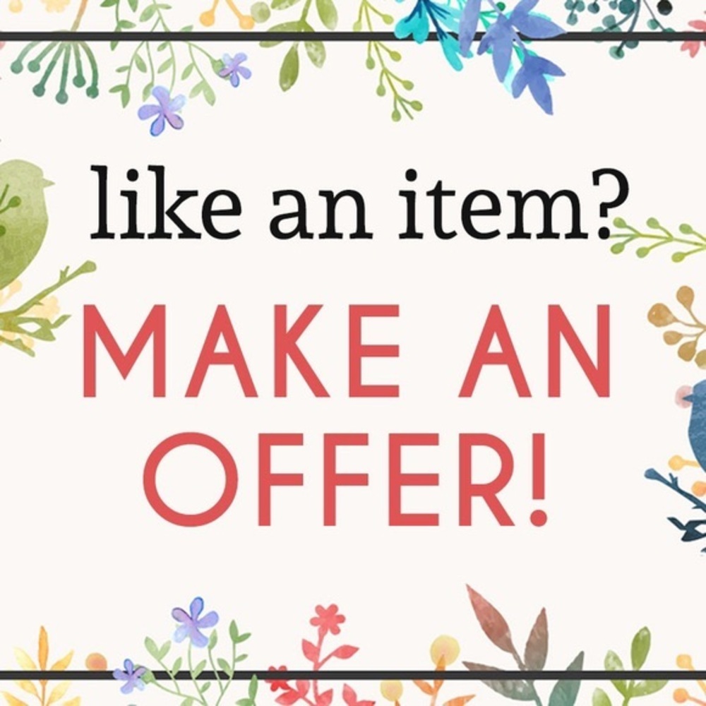 Price of an item you love no good? Make an offer!
